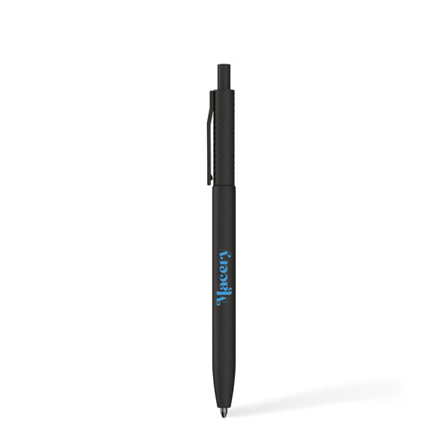 Black Skye Recycled Plastic Ballpoint Pen