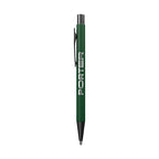 Green Phase Recycled Aluminum Ballpoint Pen with a laser engraved logo