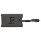 Gray Old Money Peekaboo Luggage Tag