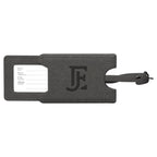 Gray Opened Old Money Peekaboo Luggage Tag