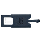 Navy Opened Old Money Peekaboo Luggage Tag