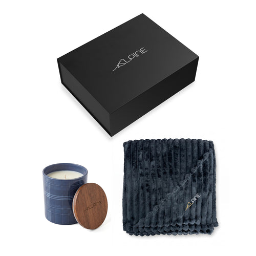 Cozy Cabin 2-Piece Gift Set - Navy