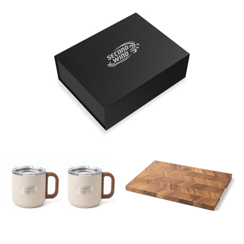 Board and Brew 2-Piece Gift Set - Bone