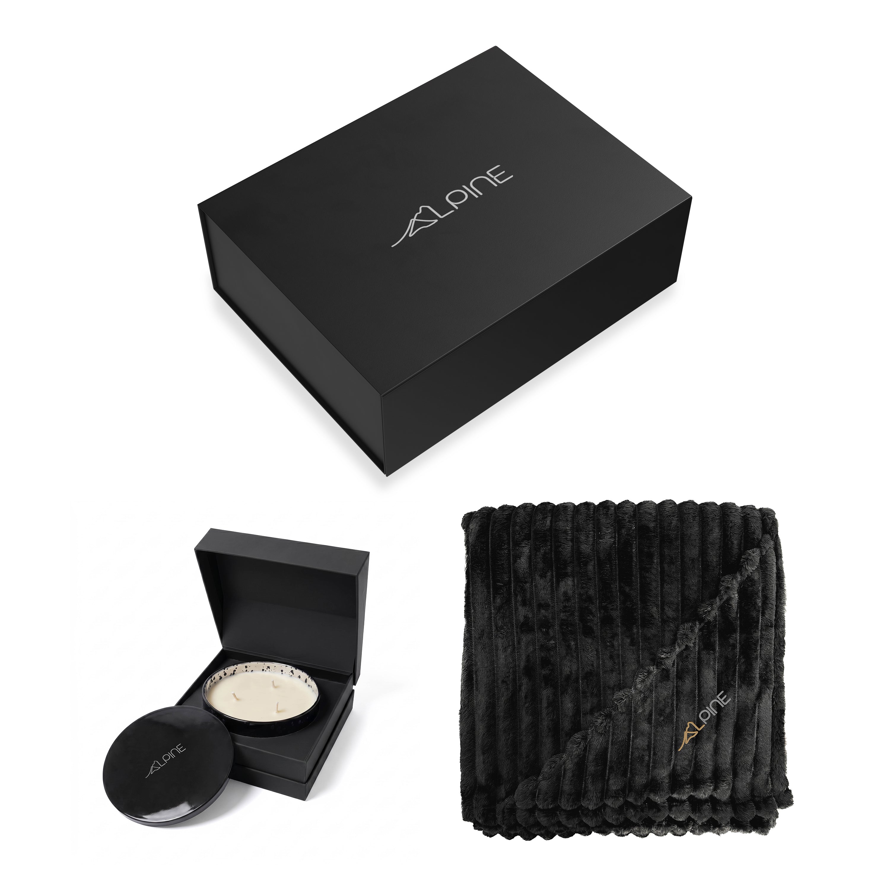 Woodland Comfort 2-Piece Gift Set - Black