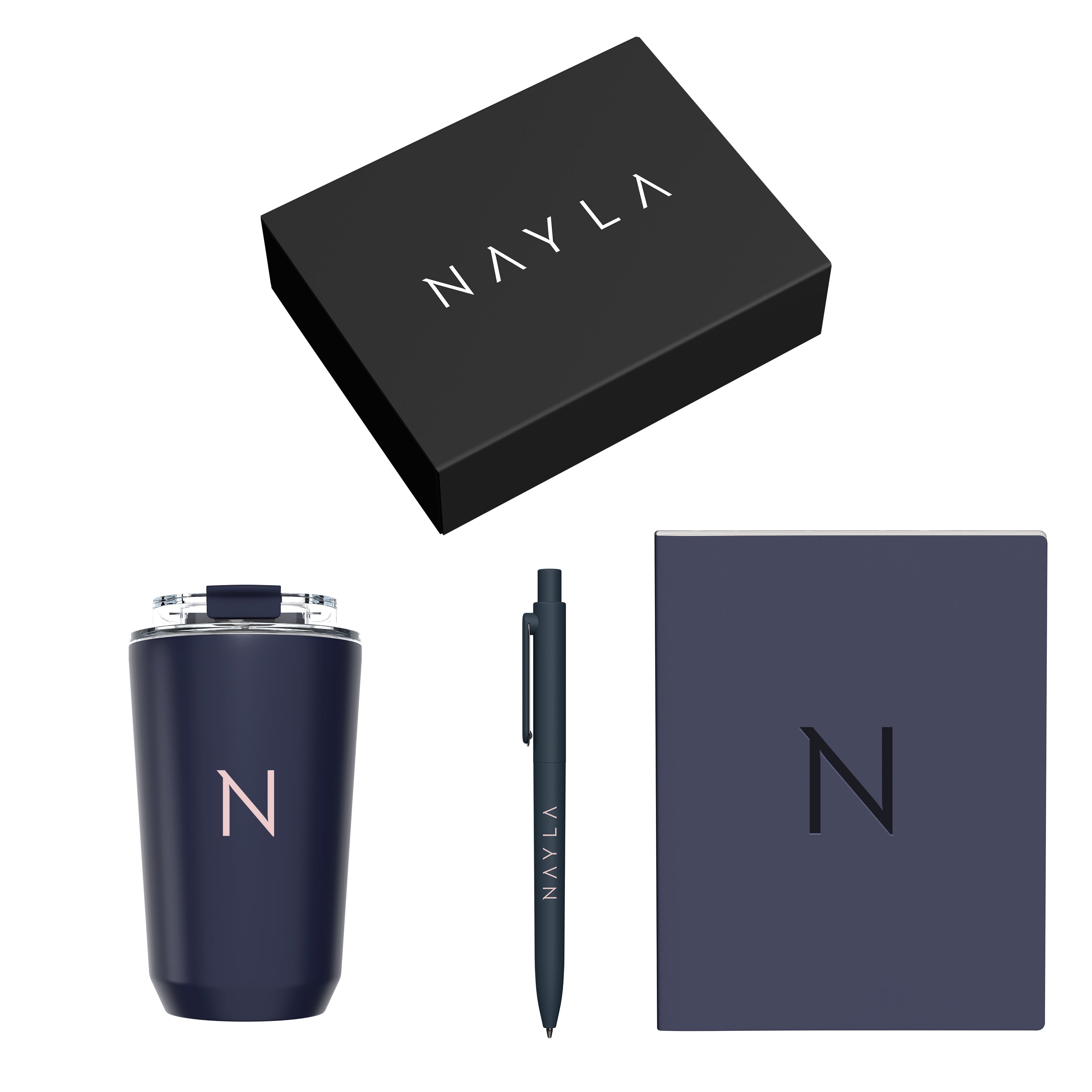 Navy Room to Think 3-Piece Gift Set