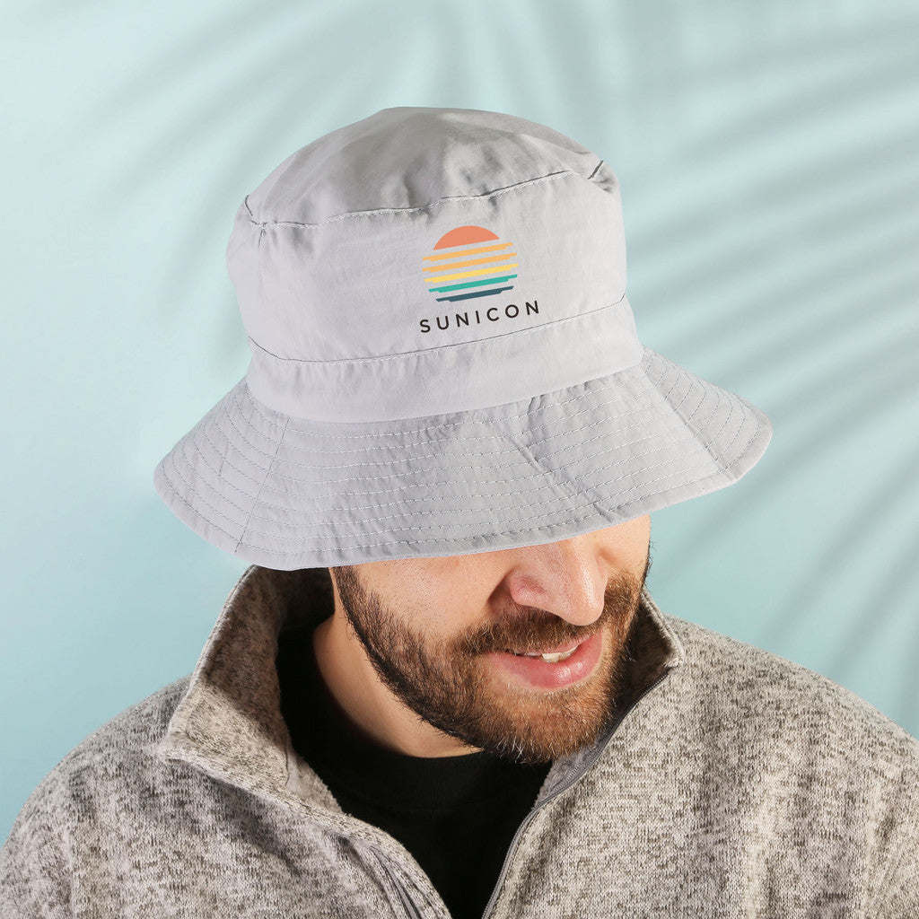Man wearing a Wanderlust Packable Bucket Hat