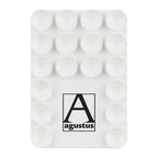 White Hang On Suction Phone Case Mount with Magnets