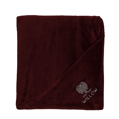 Burgundy Perry Blanket