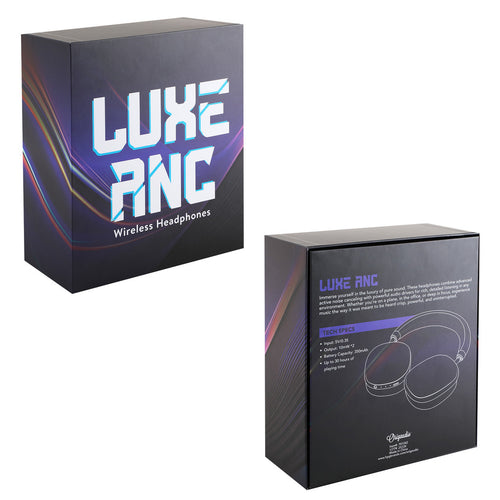Luxe Anc Wireless Headphones Packaging