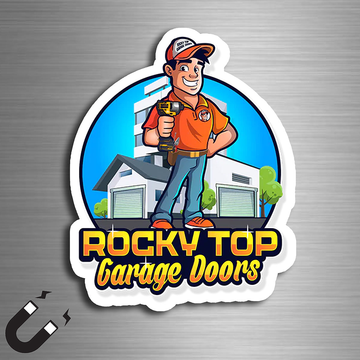 Full Color Custom Shape Kiss Cut Magnet (up to 4 sq. in.)