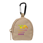 Mini Backpack Bag Charm Natural