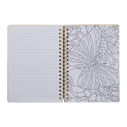 Mix Doodle Notebook with Markers Back Cover