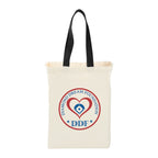 Tote bag with a custom logo