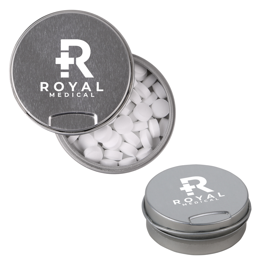 Gray Pinch Me Mint Tin