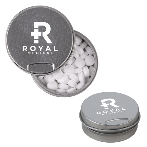 Gray Pinch Me Mint Tin
