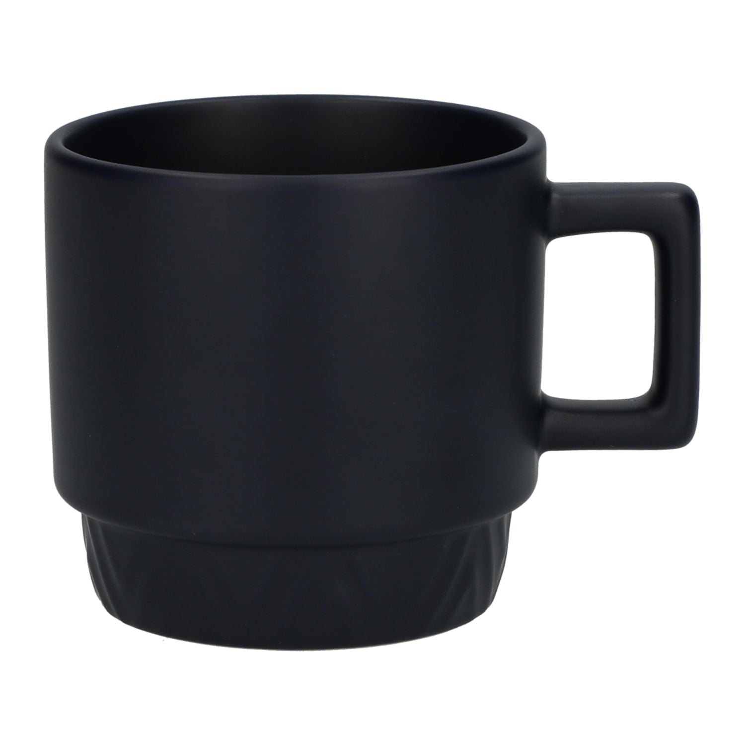 Navy mug on a white background