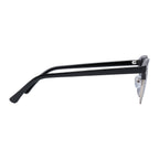 Black sunglasses without branding on a white background