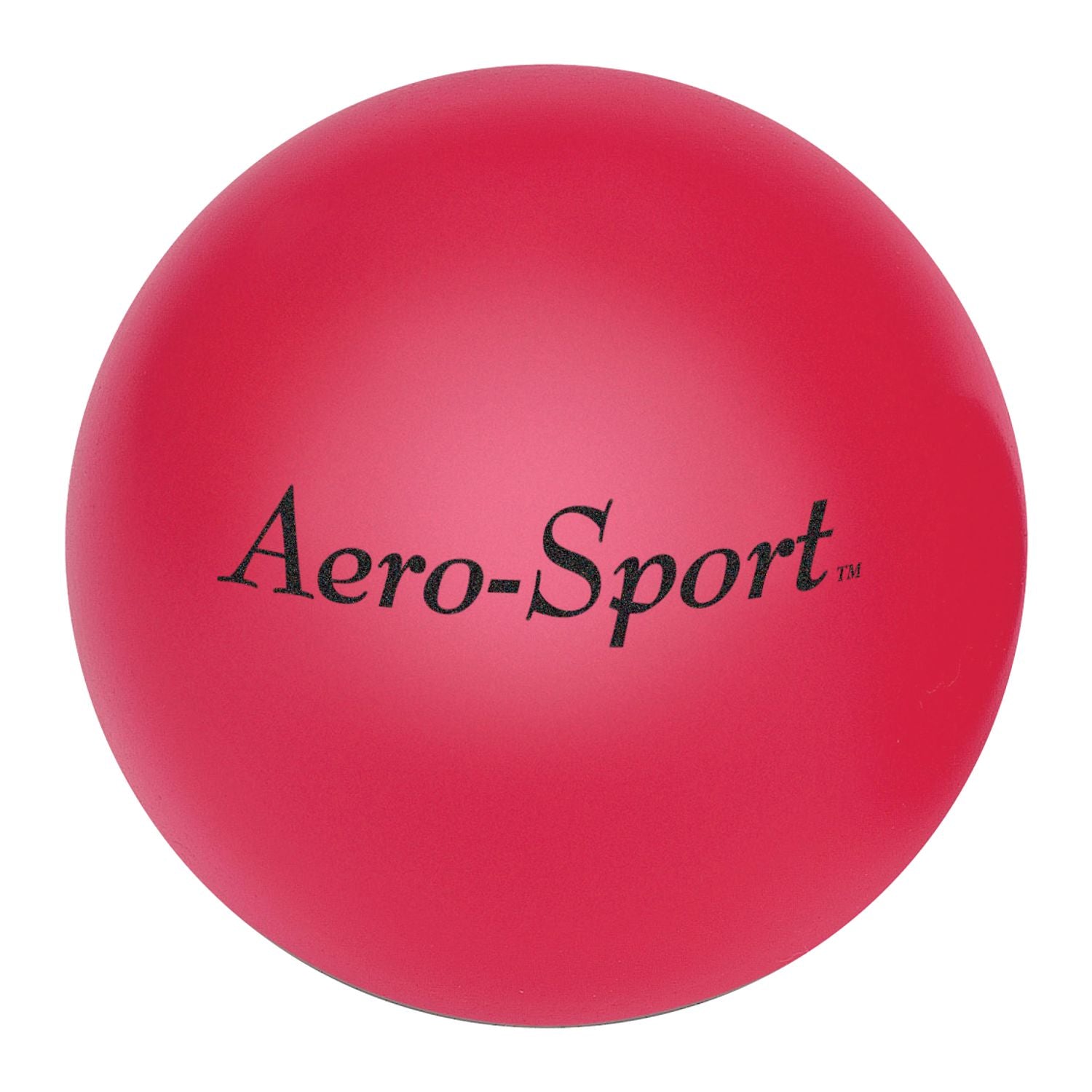 Red stress ball with a custom logo