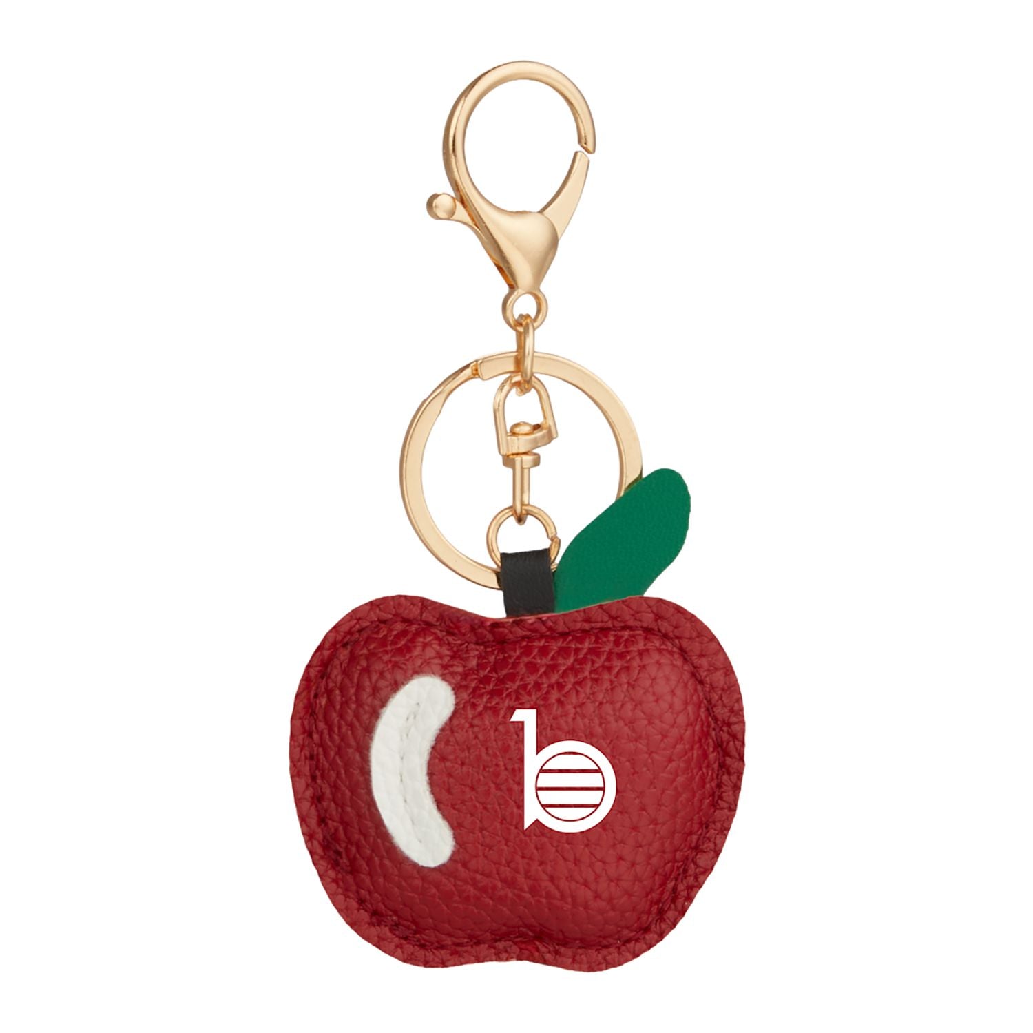 Apple Leather Keychain