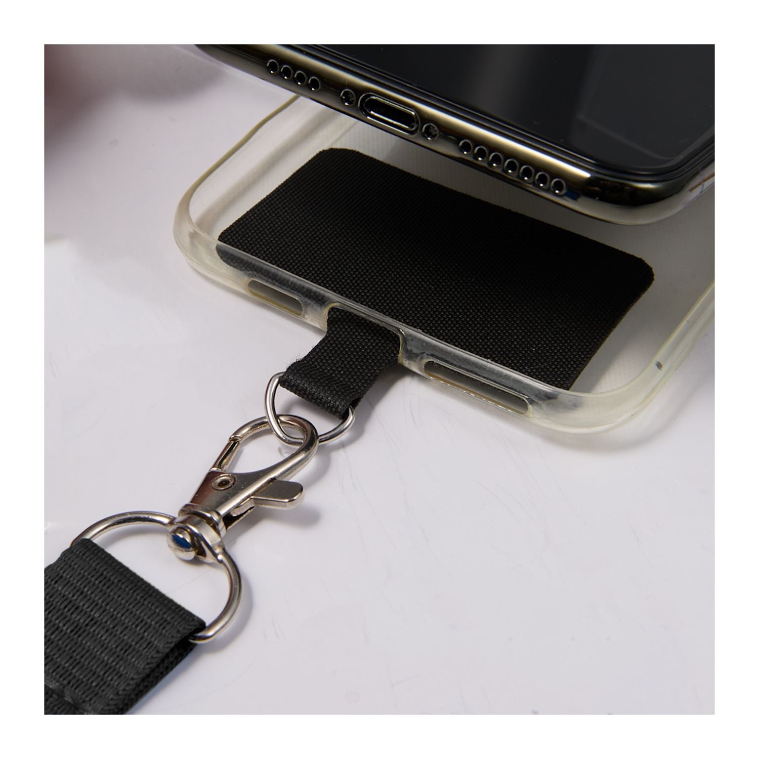 Adjustable Recycled Phone Lanyard