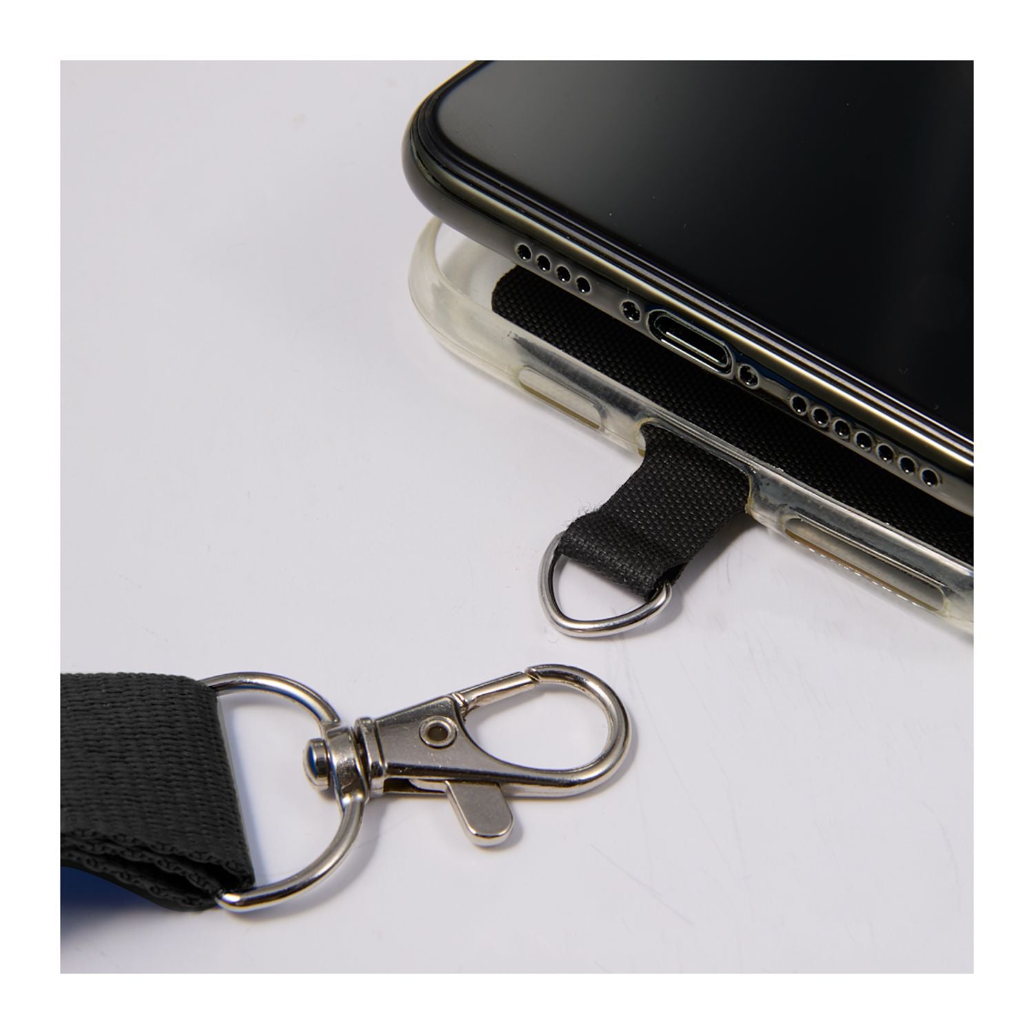 Adjustable Recycled Phone Lanyard