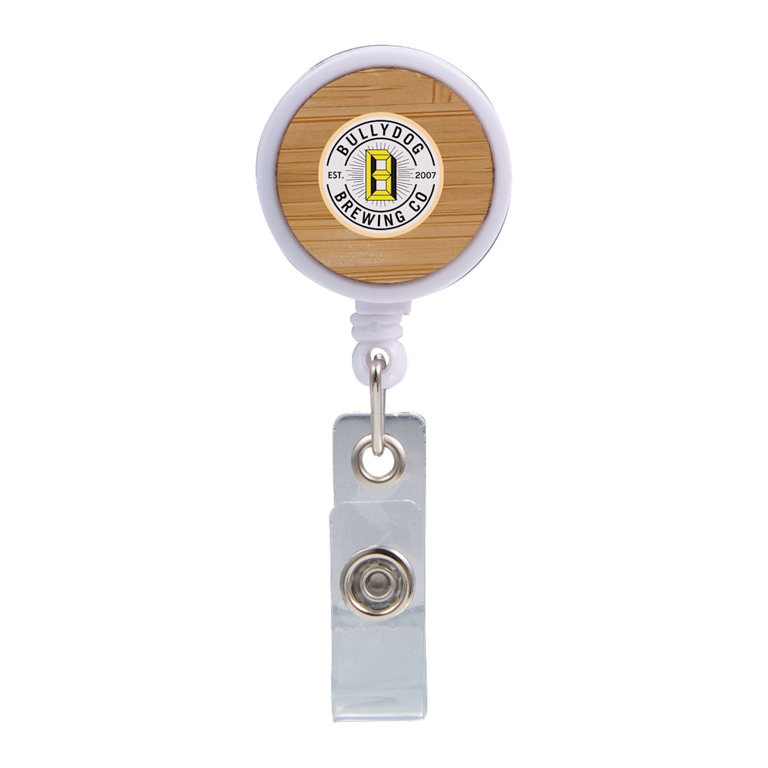 Bamboo Badge Holder