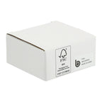 White box with FSC and Beats logos on a white background