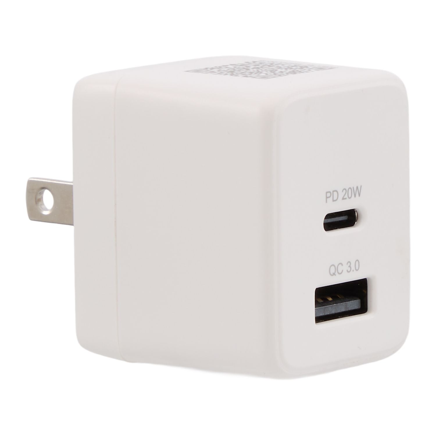 ETL Listed 20W Dual USB-A and C Wall Charger