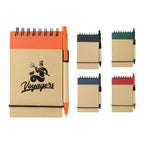 5" x 3" FSC® Mix Recycled Jotter with Pen