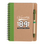 5" x 7" FSC® Mix Eco-Friendly Spiral Notebook with Pen