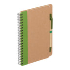 5" x 7" FSC® Mix Eco-Friendly Spiral Notebook with Pen