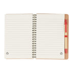 5" x 7" FSC® Mix Eco-Friendly Spiral Notebook with Pen