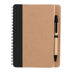 5" x 7" FSC® Mix Eco-Friendly Spiral Notebook with Pen
