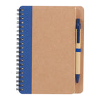 5" x 7" FSC® Mix Eco-Friendly Spiral Notebook with Pen