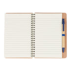 5" x 7" FSC® Mix Eco-Friendly Spiral Notebook with Pen