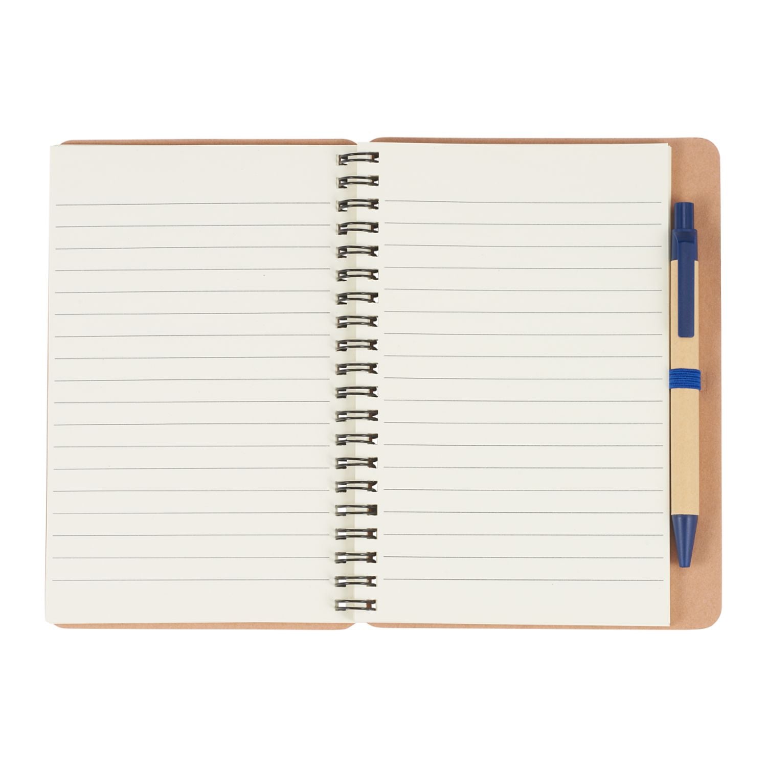 5" x 7" FSC® Mix Eco-Friendly Spiral Notebook with Pen
