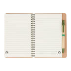 5" x 7" FSC® Mix Eco-Friendly Spiral Notebook with Pen