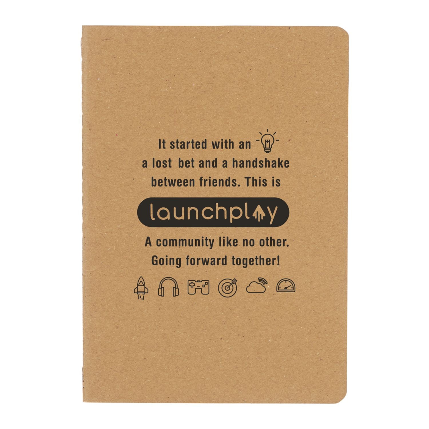 5" x 7" FSC® Mix Recycled Pocket Notebook