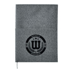 5"x 7" FSC® Mix Canvas Pocket Refillable Notebook