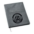 5"x 7" FSC® Mix Canvas Pocket Refillable Notebook