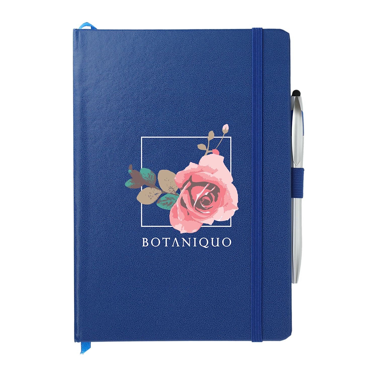 6" x 8.5" FSC® Mix Crown Journal with Pen-Stylus