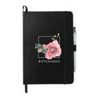 6" x 8.5" FSC® Mix Crown Journal with Pen-Stylus