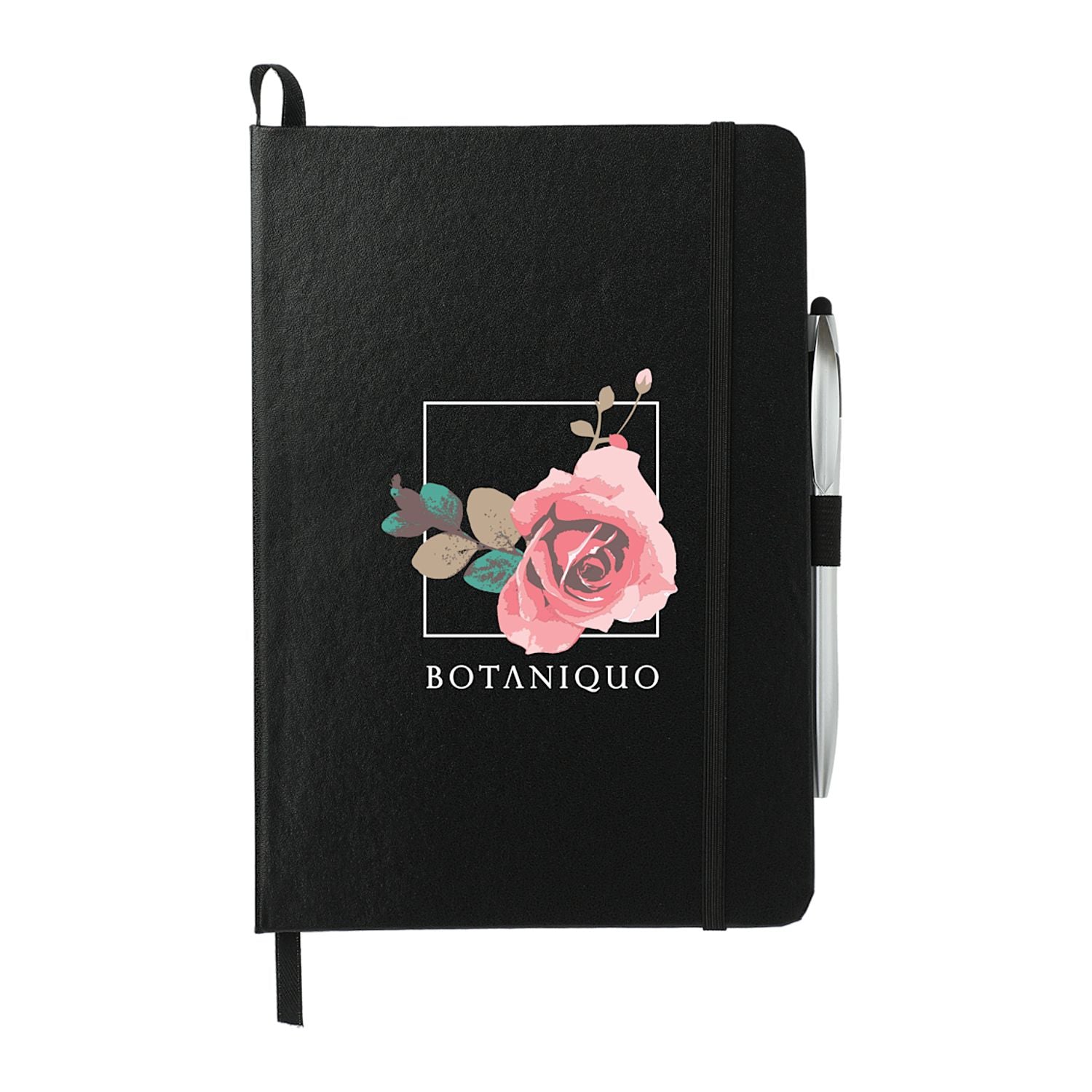 6" x 8.5" FSC® Mix Crown Journal with Pen-Stylus