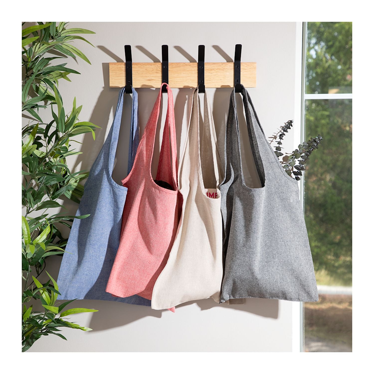 Bungalow 5oz Recycled Cotton Twill Shopper Tote