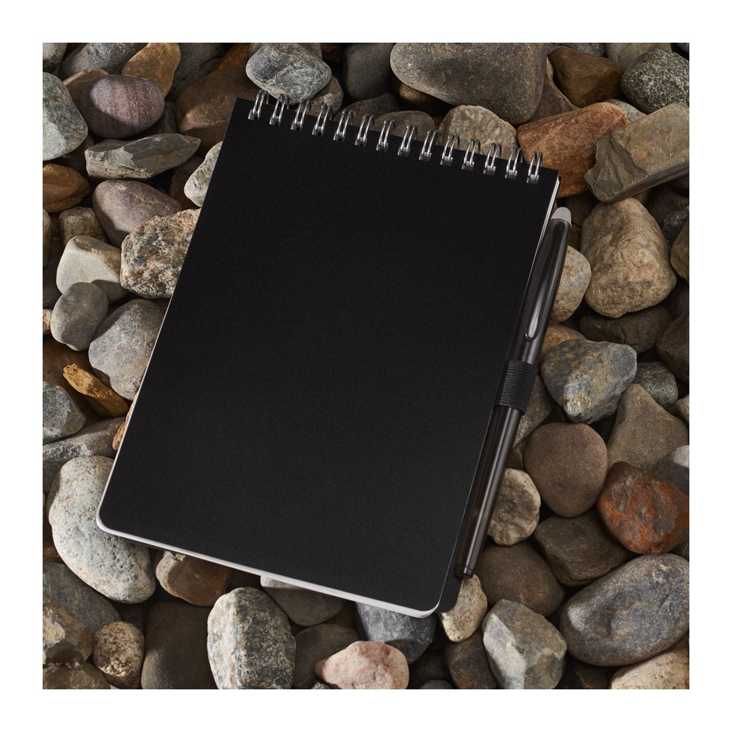 5” x 7” Mineral Stone Field Reporter Notebook with Pen