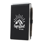 5” x 7” Mineral Stone Field Reporter Notebook with Pen