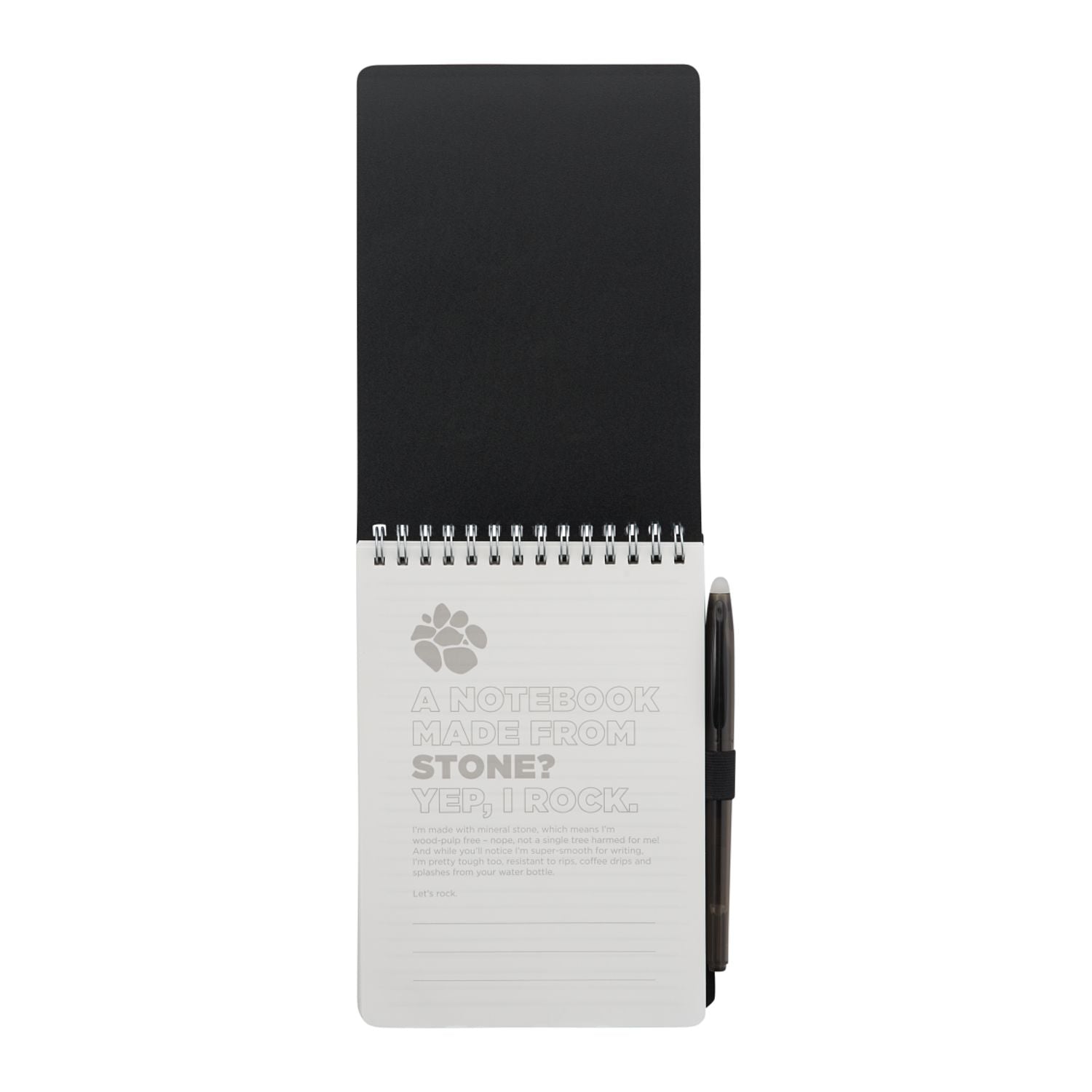 5” x 7” Mineral Stone Field Reporter Notebook with Pen