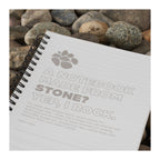 5” x 7” Mineral Stone Field Spiral Notebook