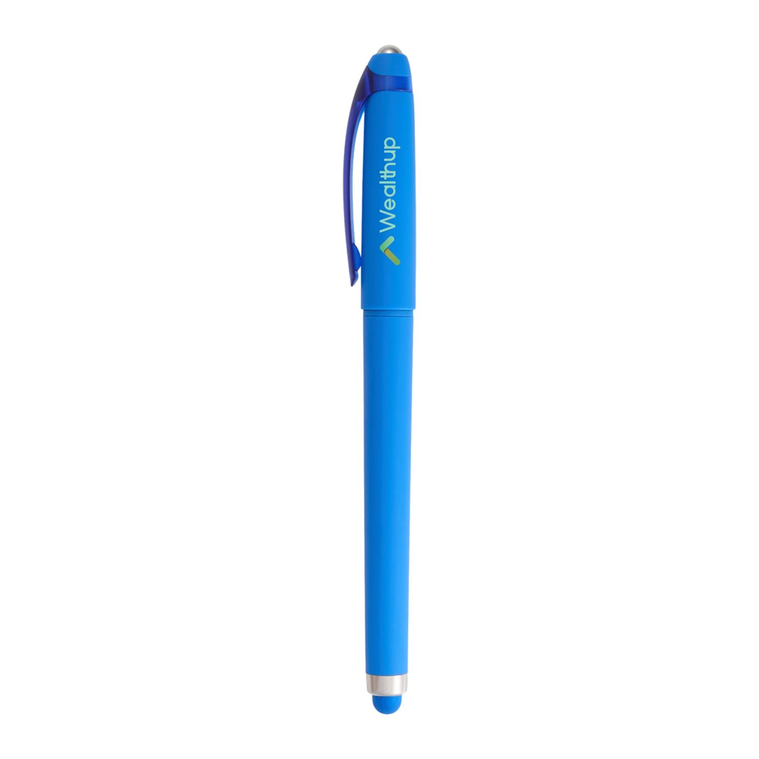 Blue Rovio Recycled Fidget Stylus Pen