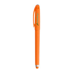Orange Rovio Recycled Fidget Stylus Pen